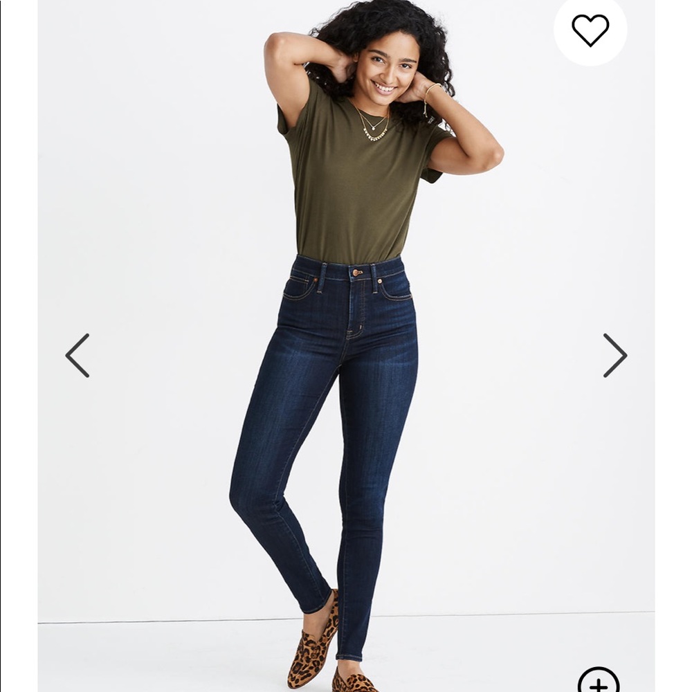 Madewell High Rise Skinny Jeans (w/ Tencel!)
